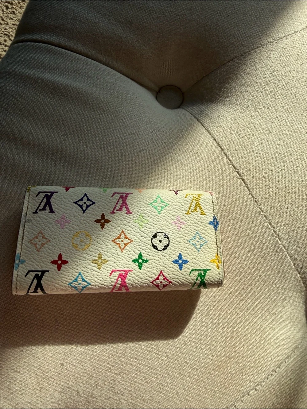 Authentic Louis Vuitton Murakami 4-Key Holder